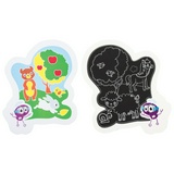 Набор для творчества 2 в 1 &quot;Гравюра-аппликация&quot;, &quot;Забавные животные&quot;, 3 основы, ЮНЛАНДИЯ, 662397