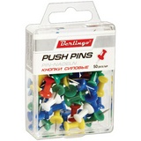 Кнопки силовые Berlingo PN5000, цветные, 50 шт