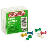 Кнопки-гвоздики цветные Attache AT-ALTS1002 50 шт. упак