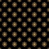 Бумага упаковочная новогодняя 70х100 см ЗОЛОТАЯ СКАЗКА &quot;Black&amp;Gold&quot;, 5 дизайнов, 70 г/м2, 591584