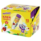 Клей-карандаш ЮНЛАНДИЯ &quot;ЮНЛАНДИК И БОЖЬЯ КОРОВКА&quot;, 15 г, улучшенный, 227611