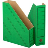 Вертикальный накопитель архивный 75мм A4 Attache, картон зеленый, 2шт