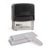 Штамп самонаборный Colop Printer C60-Set-F, 76х37 мм, 9/7 строк