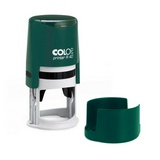 Оснастка для круглой печати Colop Printer R40 с крышкой, зеленая