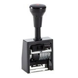 Штамп автонумератор Reiner B6 6 разрядов - шестиразрядный.