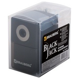 Точилка механическая BRAUBERG &quot;Black Jack&quot; 222516, металлический механизм, черная